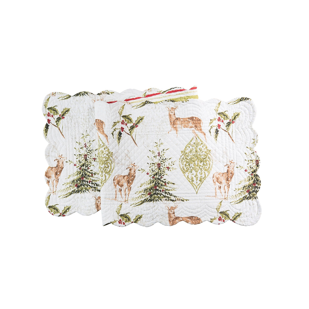 Reindeer Tracks Table Runner