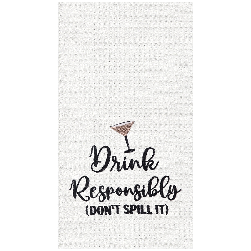 Drink Responsibly Towel