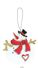 Load image into Gallery viewer, Frosty Snowman Ornament
