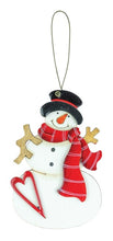 Load image into Gallery viewer, Frosty Snowman Ornament
