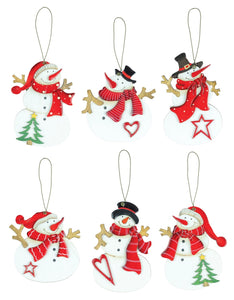 Frosty Snowman Ornament