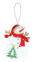 Load image into Gallery viewer, Frosty Snowman Ornament
