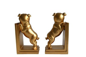 Bulldog Bookends