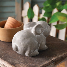 Load image into Gallery viewer, Small Cement Bunny
