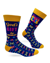 Load image into Gallery viewer, God&#39;s Gift To Women Men&#39;s Socks
