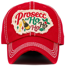 Load image into Gallery viewer, Prosecc Ho Ho Ho Vintage Ballcap
