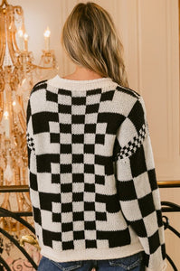 Checking The Box Sweater