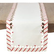 Load image into Gallery viewer, Candy Cane Candy Table Runner
