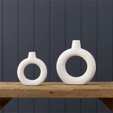 Load image into Gallery viewer, Textured Donut Vases
