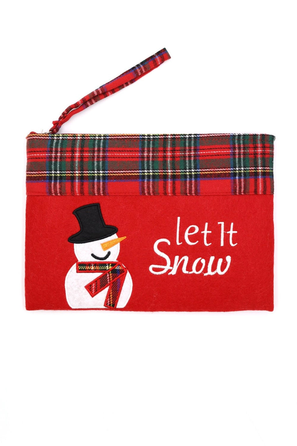 Let It Snow Wristlet
