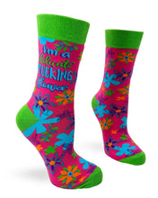 Load image into Gallery viewer, Delicate F...ing Flower Women&#39;s Socks
