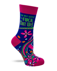 Fuck Shit Up Women's Socks