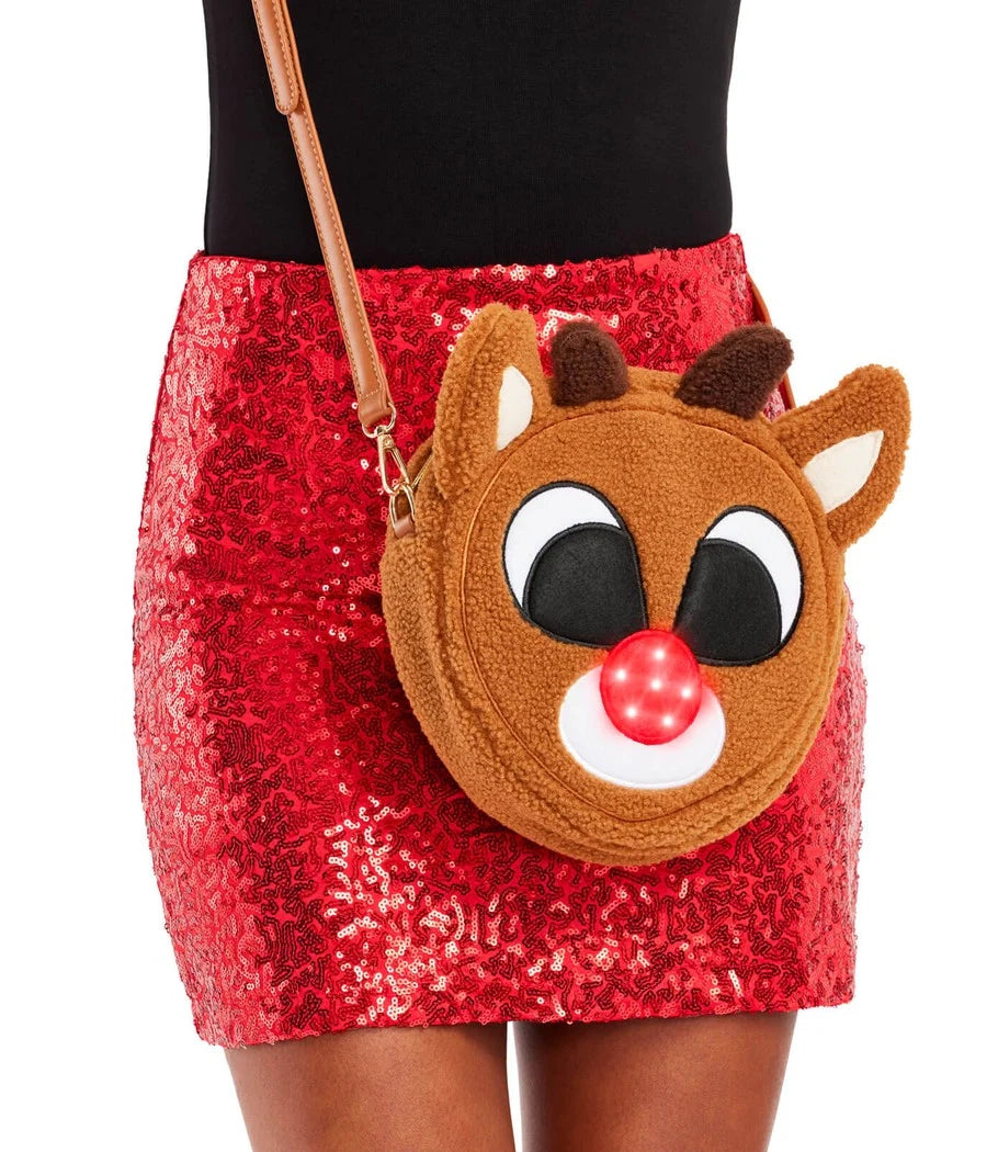 Rudolph Light Up Purse
