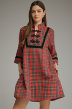 Load image into Gallery viewer, Tartan Me Crazy Dress
