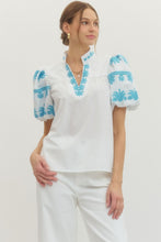 Load image into Gallery viewer, Catcha Latter Top White
