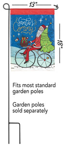 Santa Garden Flag