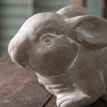 Load image into Gallery viewer, Small Cement Bunny
