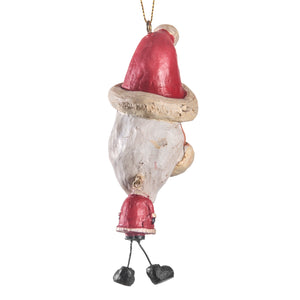 Jolly Santa Ornament