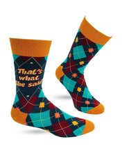 Load image into Gallery viewer, What She Said Mens Socks

