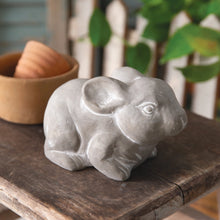 Load image into Gallery viewer, Small Cement Bunny
