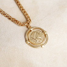 Load image into Gallery viewer, Framed Coin Necklace
