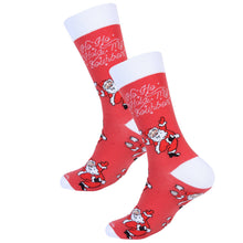 Load image into Gallery viewer, Ho Ho Hold My Bourbon Socks
