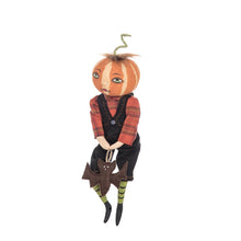 Load image into Gallery viewer, Nelly and Nevin Pumpkin Head
