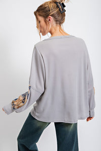 Irresistible Top Gray