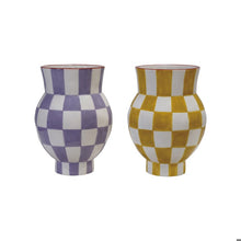 Load image into Gallery viewer, Checkered Vase
