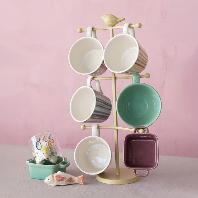 Metal Mug Rack