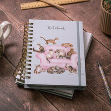 Load image into Gallery viewer, Cattitude Cat Small Notebook
