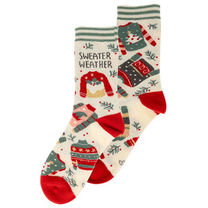 Holiday Sweater Socks