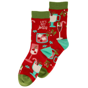 Holiday Cocktail Socks