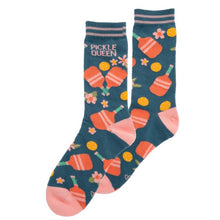 Load image into Gallery viewer, Pickleball Queen Ladies Socks
