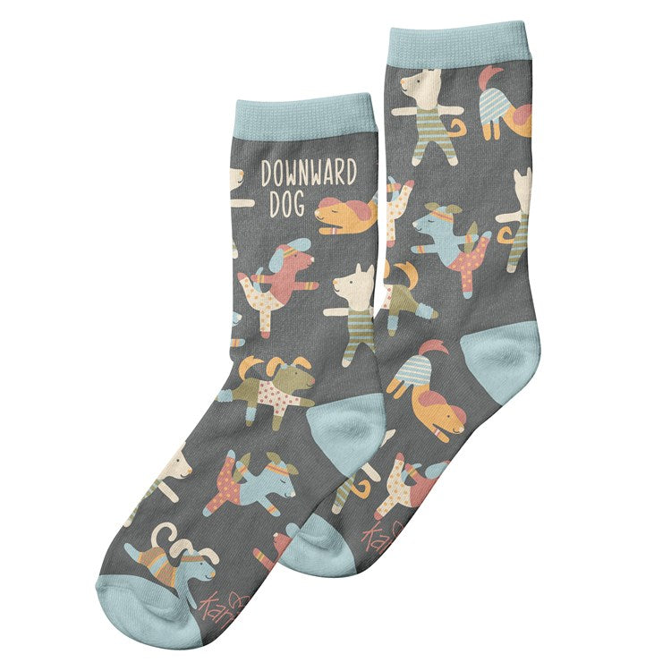 Downward Dog Ladies Socks