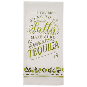 Cheecky Flour Sack Towel Tequila