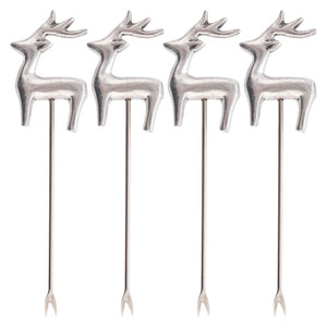 Holiday Cocktail Picks Set of 4