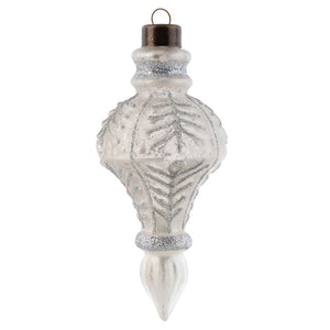 Fir Branch Mercury Glass Ornament