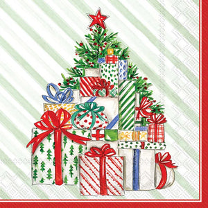 Christmas Tree Cocktail Napkins