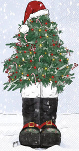 Santa Boots Guest Napkins