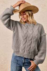 Looking for The Rodeo Sweater Gray