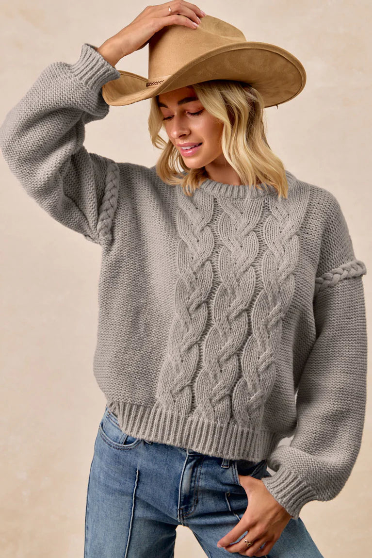 Looking for The Rodeo Sweater Gray