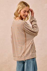 Hello Stranger Top Camel