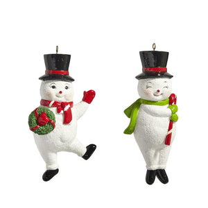 Sappy Snowman Ornament