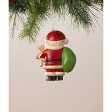 Load image into Gallery viewer, Joy Santa Ornament
