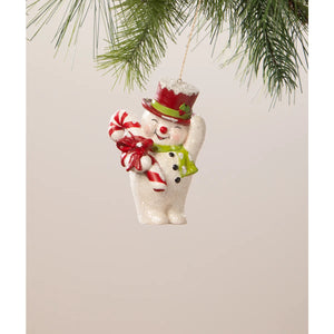 Happy Snowman Ornament