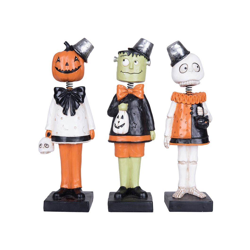 Scary Trick-Or-Treater Figurine
