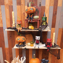 Load image into Gallery viewer, Dee and Dennis Pumpkin head
