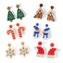 Load image into Gallery viewer, Christmas Earrings
