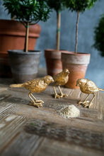 Load image into Gallery viewer, Cast Iron Gold Leaf Bird
